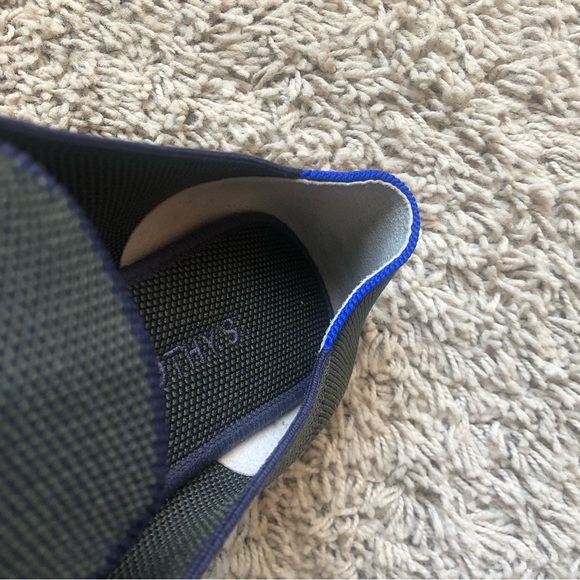 Rothy’s | SINGLE SHOE Green/Blue/Taupe LEFT SHOE ONLY Replacement/Amputee Flat - Picture 6 of 10